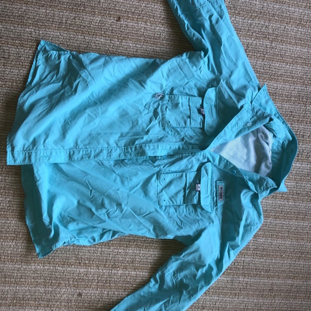 Columbia PFG Long Sleeve Button-down